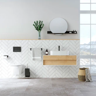 Ravak Servant <strong>Ceramic Slim</strong>  Rektangulær Hvit Blank 55 cm