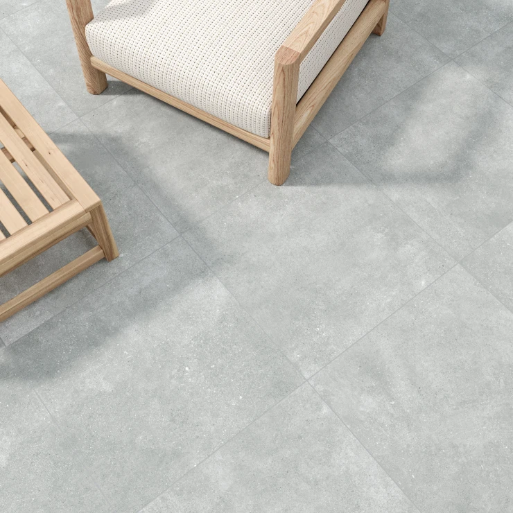 Gulvflis Earthstone Grå Matt 60x60 cm