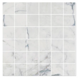 Mosaikkflis <strong>Paradigm</strong>  White Matt Matt 30x30 (5x5) cm