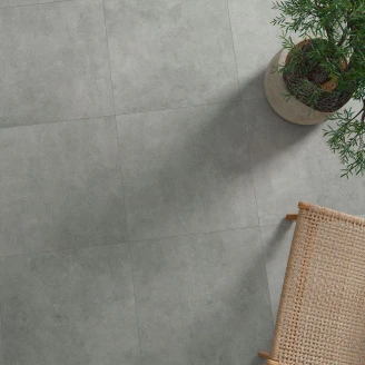 Gulvflis <strong>Adorn</strong>  Grey Halkfri Matt 60x60 cm