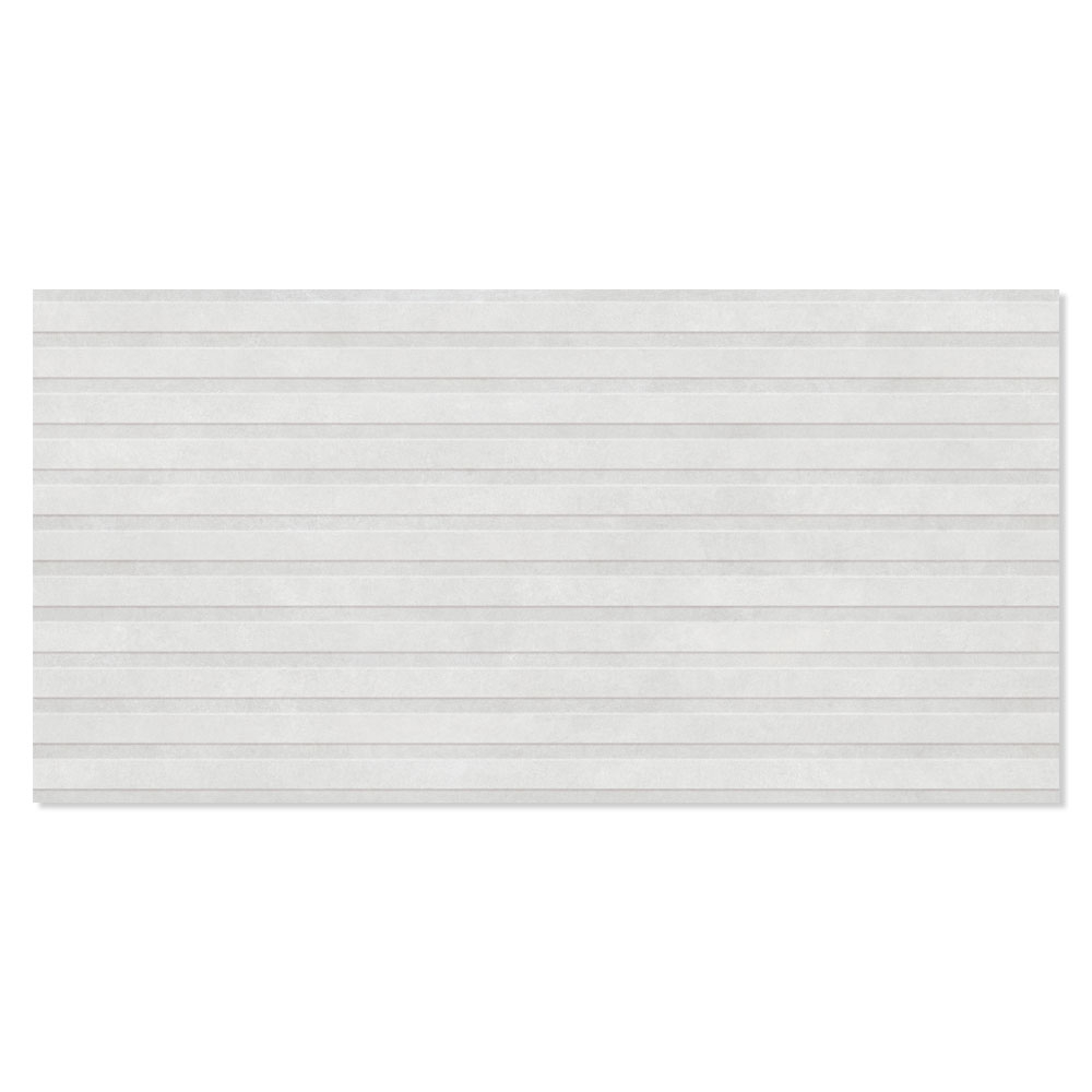Gulvflis Adorn White Relief Matt 60x120 cm