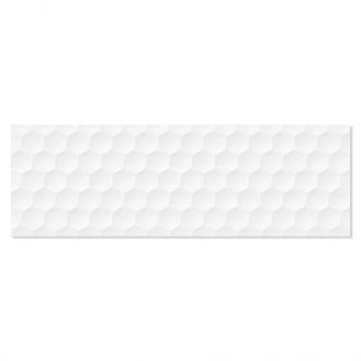Veggflis <strong>Dawn</strong>  Honey Hvit Matt 30x90 cm