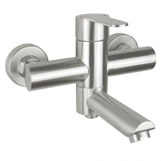 Badekarbatteri <strong>Lupo</strong>  Krom Stål