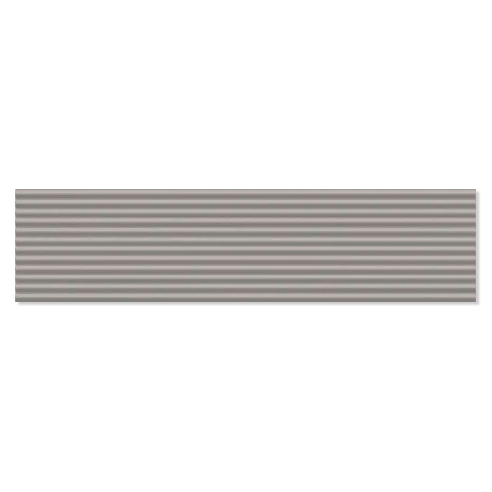 Veggflis Glenbrook Rustic Greige Stripes Matt Relieff 5x20 cm
