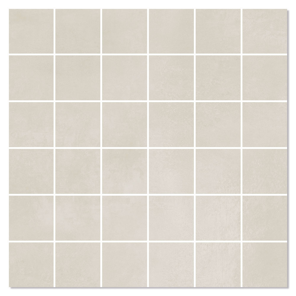 Mosaikkflis Montana Beige Matt 30x30 (5x5) cm