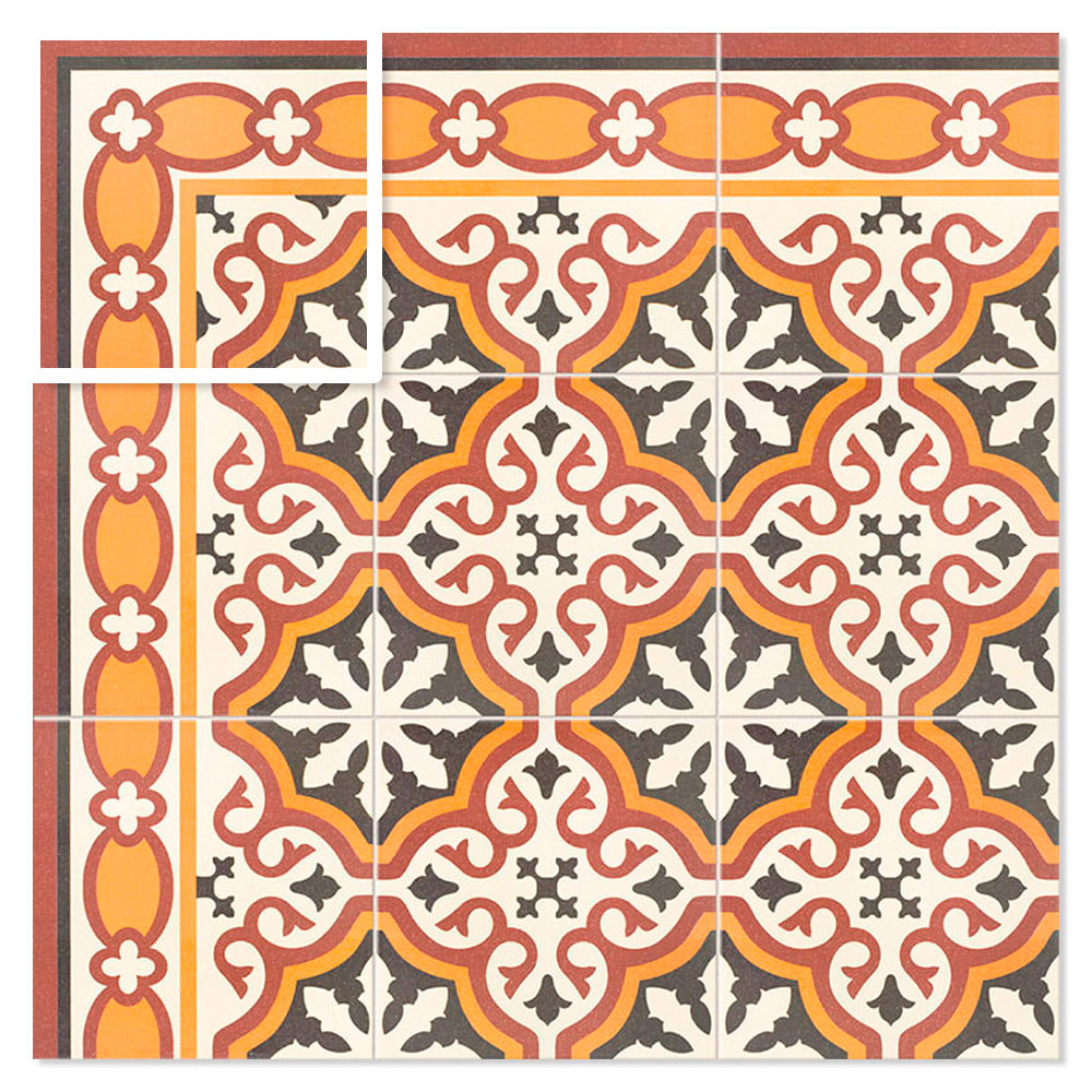 Mainzu Gulvflis Victorian Esquina Gotic Matt 20x20 cm