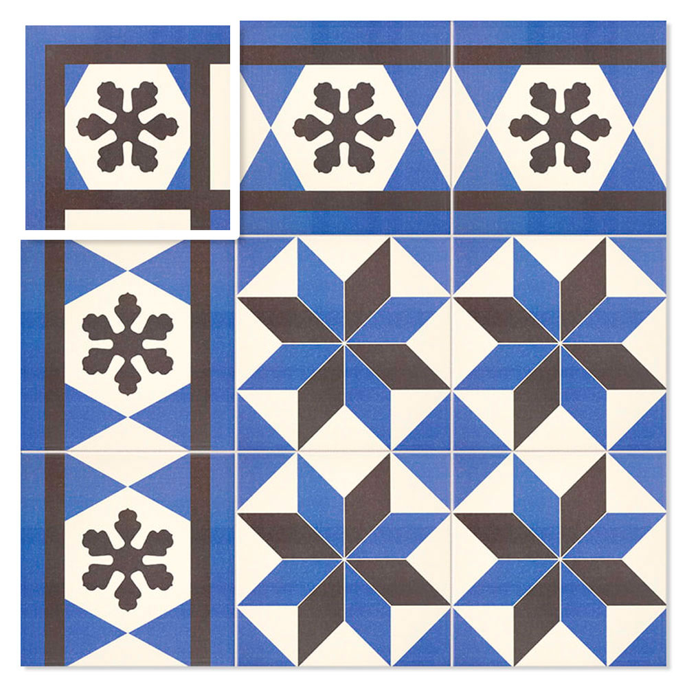 Mainzu Gulvflis Victorian Esquina Geo Matt 20x20 cm