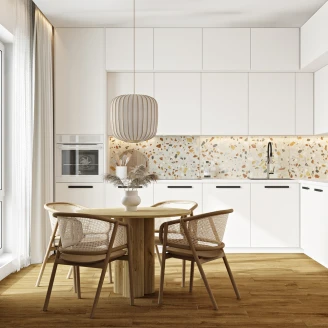 Gulvflis <strong>Guss-Terrazzo</strong>  Beige Matt 60x120 cm
