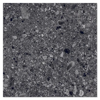 Klinker <strong>Terrazzo Italia</strong>  Mørkegrå Mat 61x61 cm
