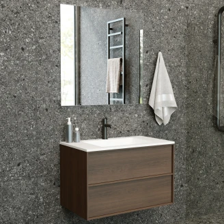 Gulvflis <strong>Terrazzo Italia</strong>  Mørk Grå Matt 30x61 cm
