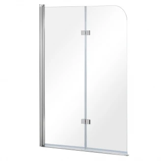 Badekarvegg <strong>Arcole</strong>  Krom 5 mm 100x145 cm