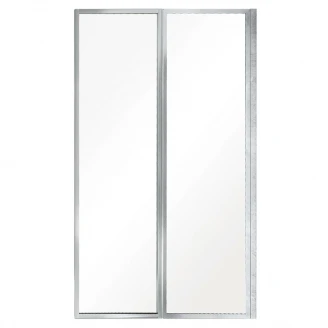 Badekarvegg <strong>Minotte Premium</strong>  Krom 4 mm 80.5x140 cm