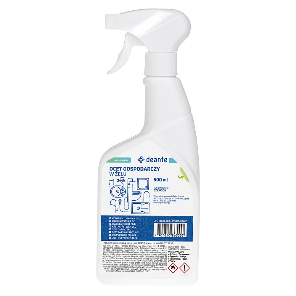 Husholdningseddik 14% gel