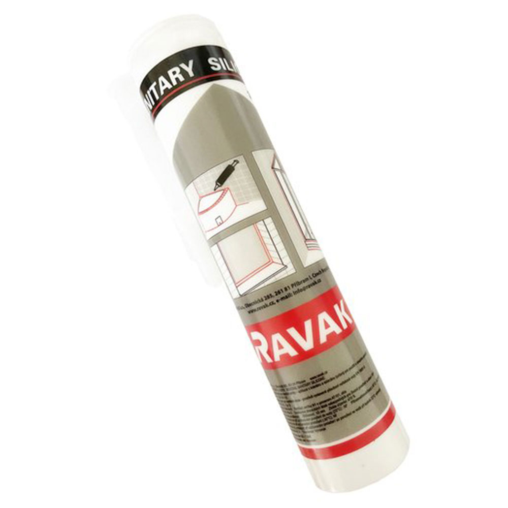 Ravak Silikon Hvit 310 ml