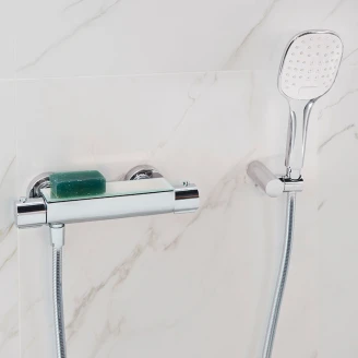 Dusjbatteri <strong>Falls</strong>  Krom med Termostat