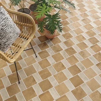 Gulvflis <strong>Prato</strong>  Terra Beige Matt 15x45 cm
