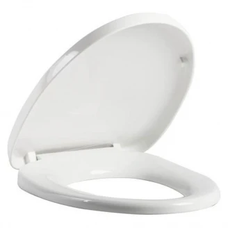 Bathco Toalettsete för Gulvstående Toalett <strong>Ibiza</strong>  Hvit Blank