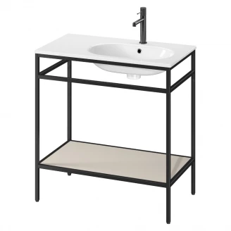 Servantskap <strong>Balans</strong>  80 cm med Beige Hylle