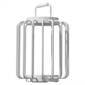 Villeroy & Boch Batteri Utendørs Bordlampe <strong>Bangkok</strong>  Hvit Matt