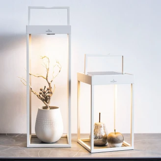 Villeroy & Boch Utendørs Bordlampe <strong>Cannes</strong>  Hvit Matt