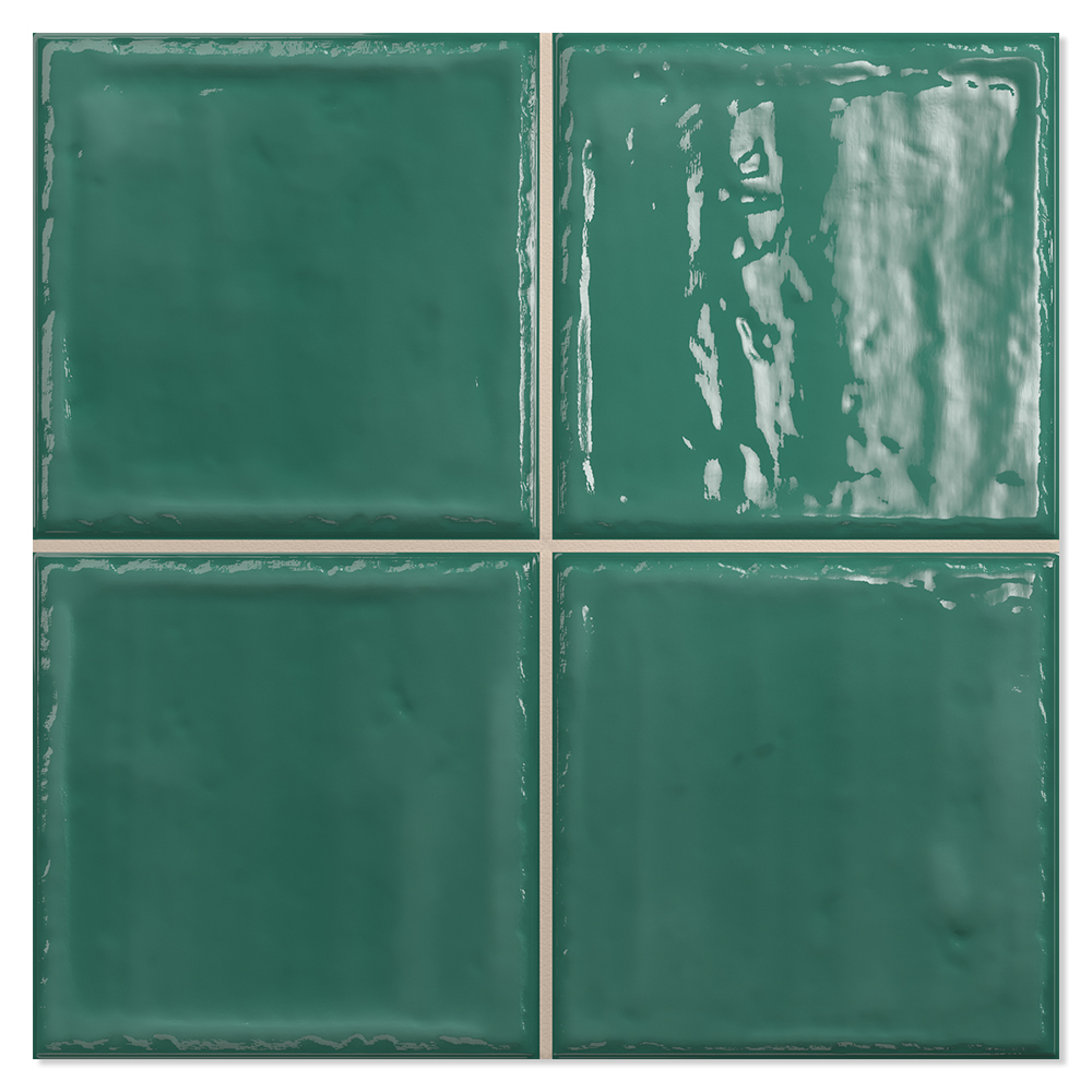 Veggflis Celest Emerald Blank 20x20 (10x10) cm