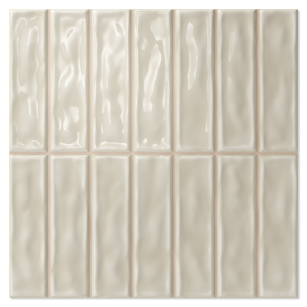 Veggflis Celest Gråbeige Stick Blank 20x20 (2.5x10) cm