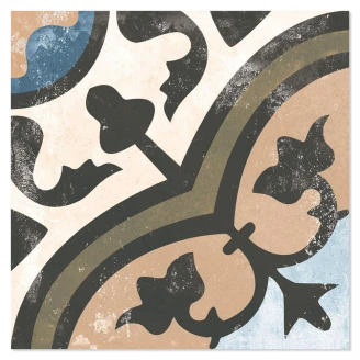 Marokkanske Klinker <strong>Alhambra</strong>  Plomb Flerfarvet Mat 25x25 cm