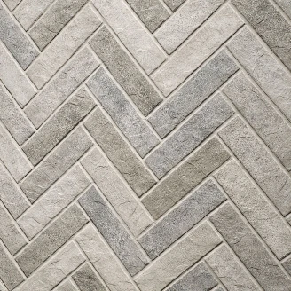 Gulvflis <strong>Brickscape</strong>  Lys Grå Matt 6x24 cm