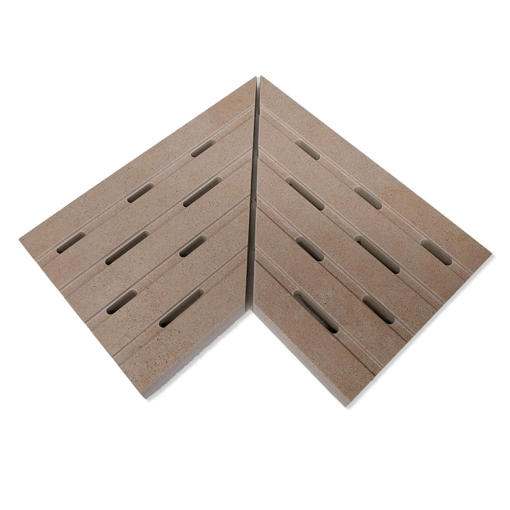 Ristflis Hjørne Urban Beige Matt 24x39 cm