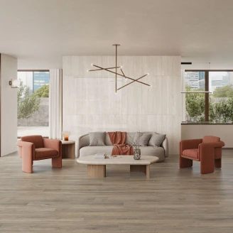 Tre Gulvflis <strong>Fredrikstad</strong>  Taupe Matt 30x150 cm