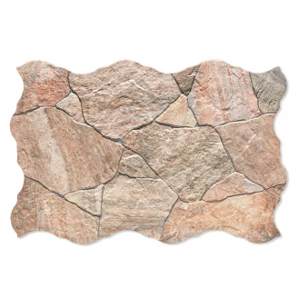 Klinker <strong>Deva</strong>  Beige Mat-Relief 44x66 cm