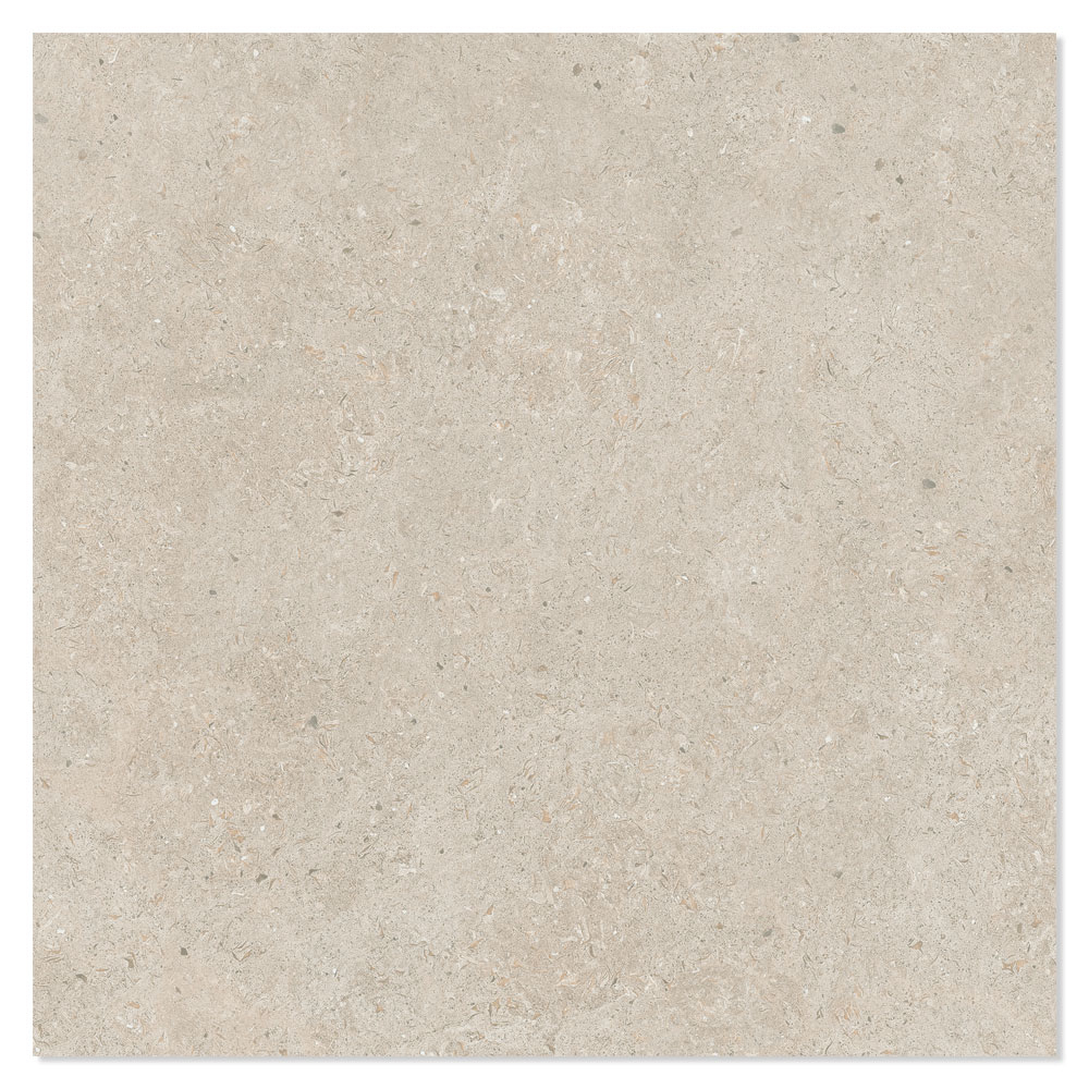Gulvflis Kalksten Nord Beige Matt 120x120 cm
