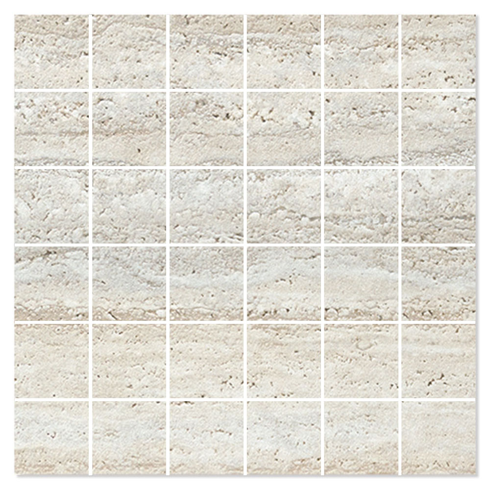 Mosaikkflis Cinara Beige Matt 30x30 (5x5) cm