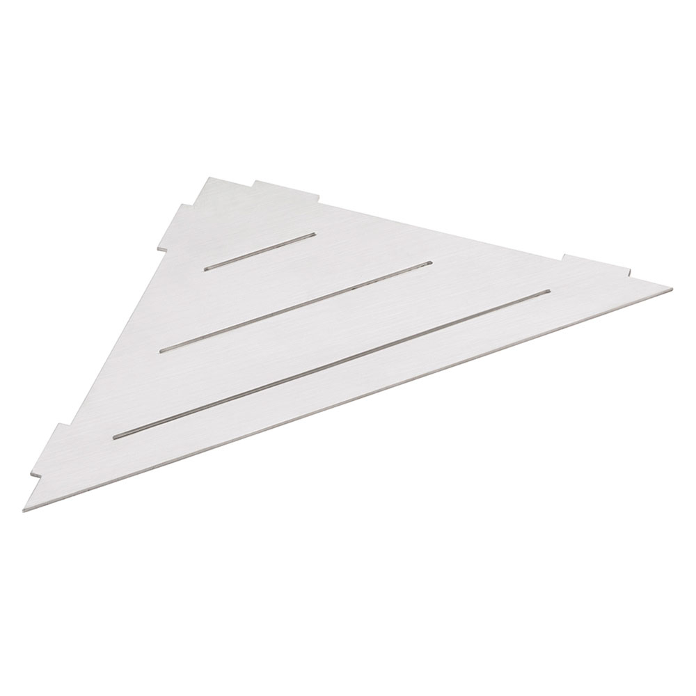 Dusjkurv Hjørne Line Krom Matt 29.7 cm