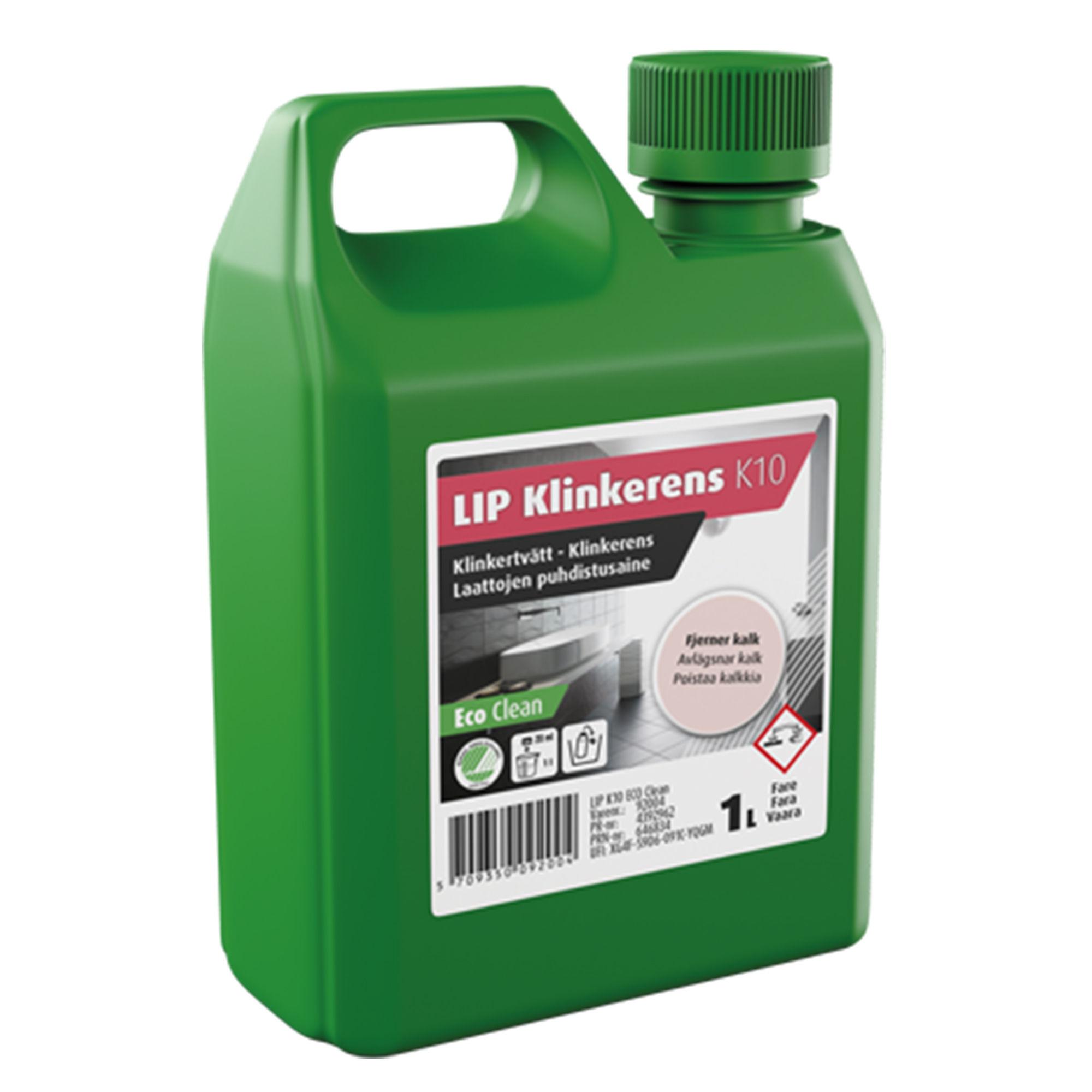 Eco Clean Gulvflisrens 1L