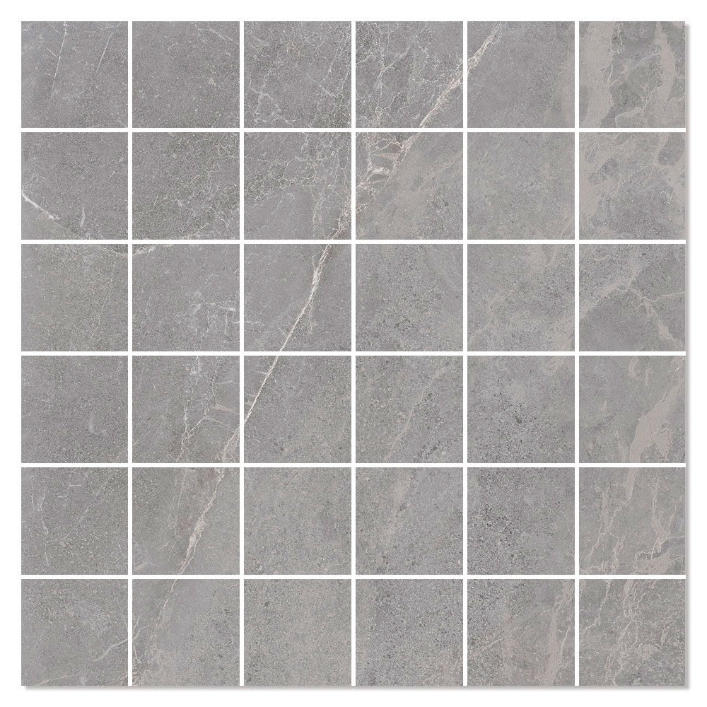 Mosaikkflis Empyrio Grå Matt 30x30 (5x5) cm