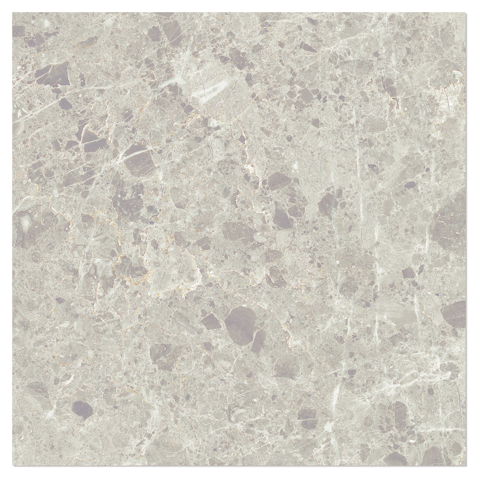 Gulvflis Bijou Hvit Matt 60x60 cm