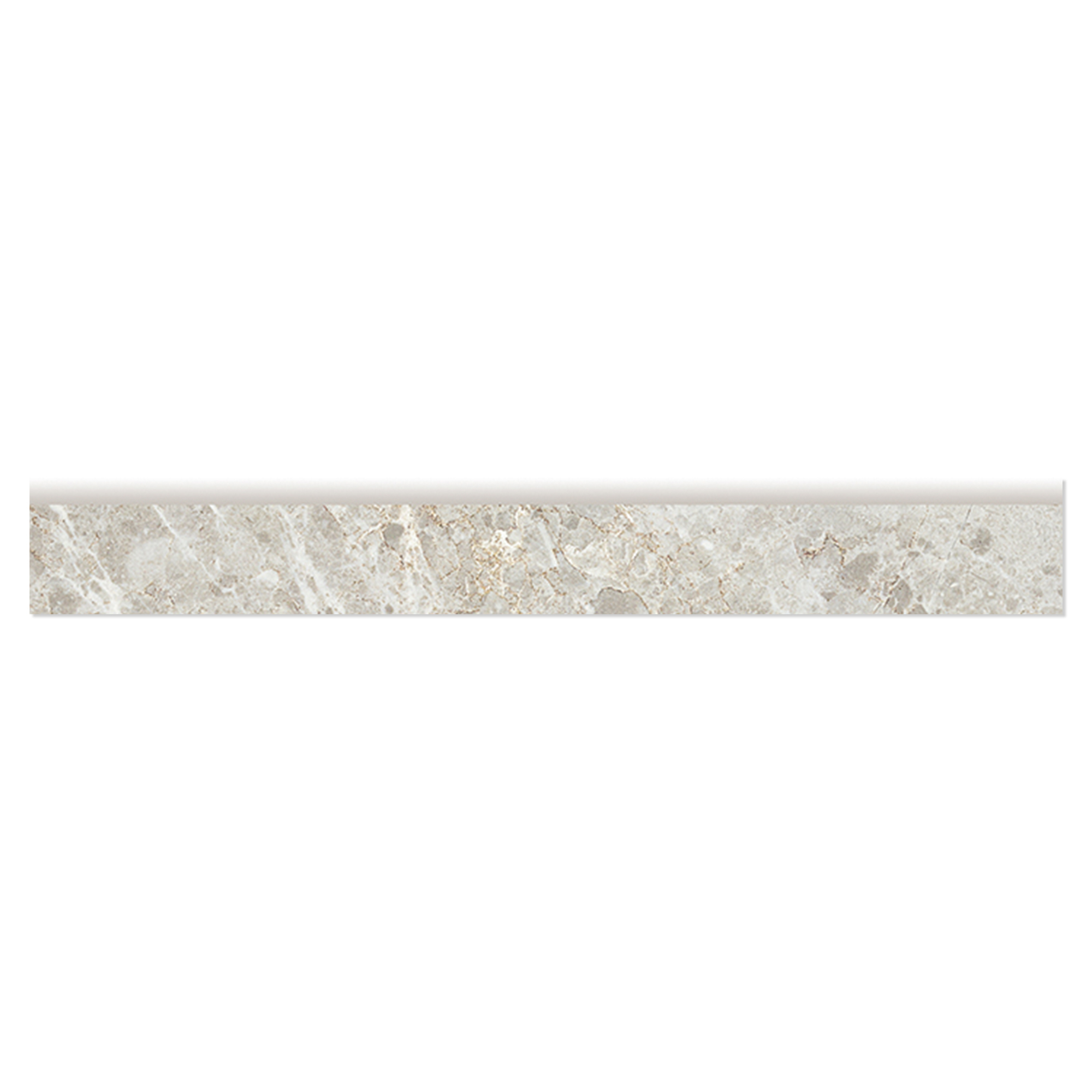 Gulvflis Bijou Hvit Matt 8x60 cm