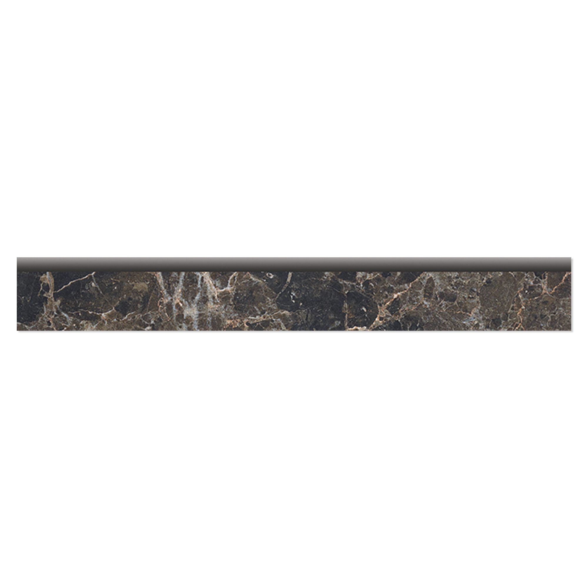 Gulvflis Bijou Svart Matt 8x60 cm