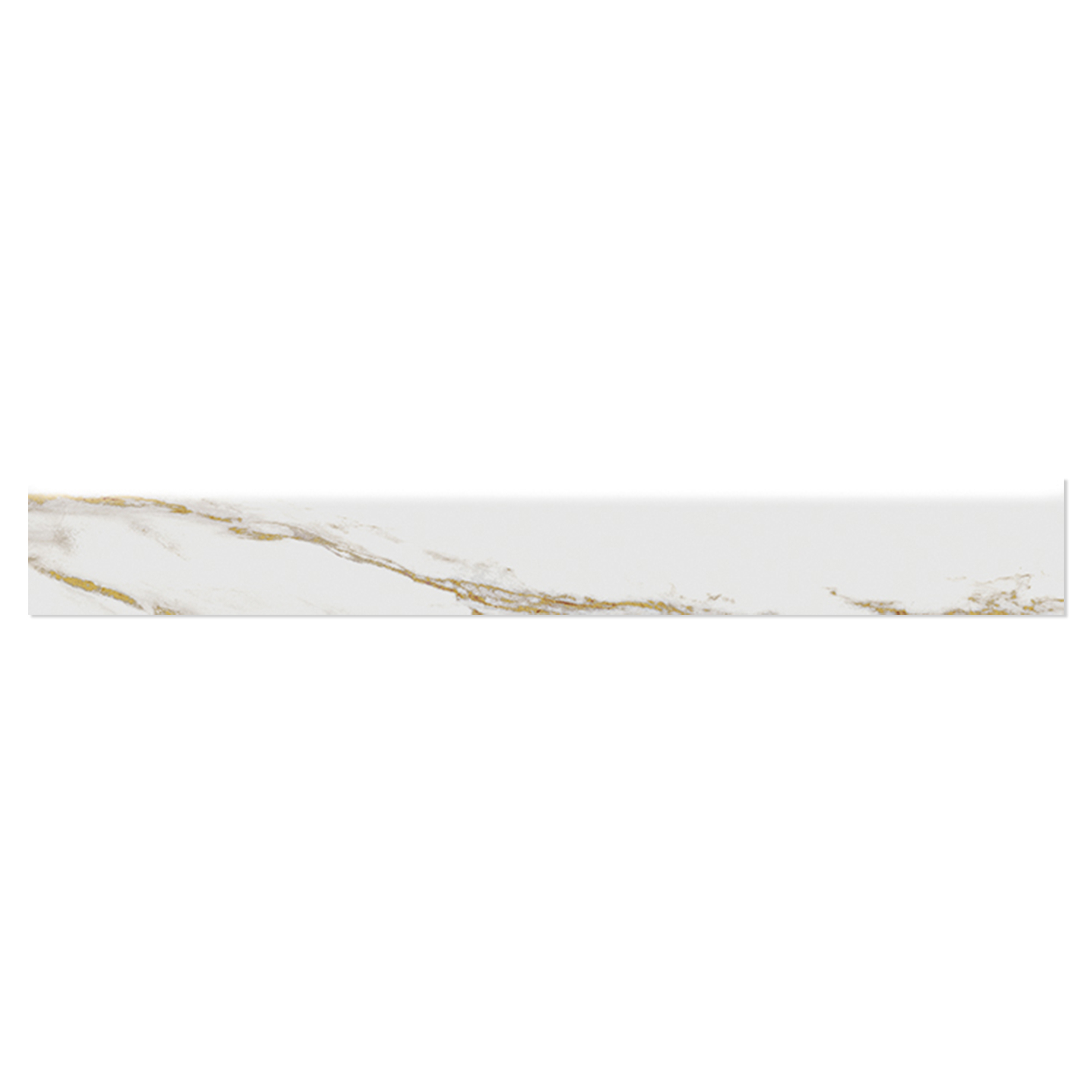 Gulvflis Aurum Hvit Matt 8x60 cm
