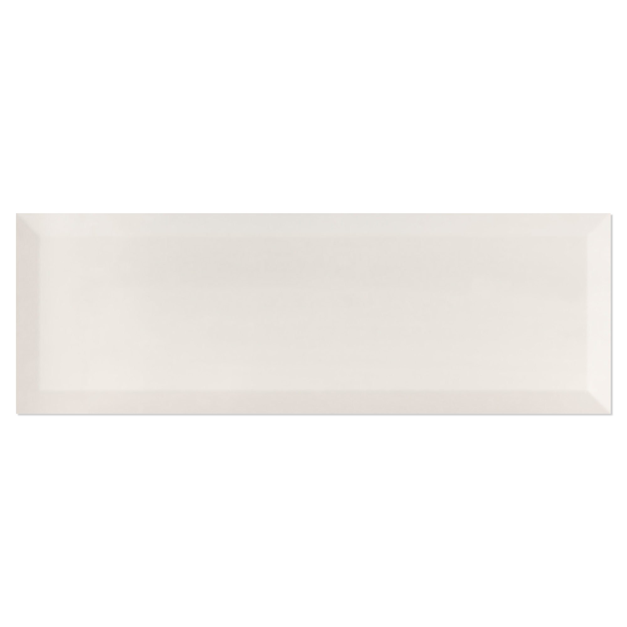 Veggflis Mois Hvit Blank 8x23 cm