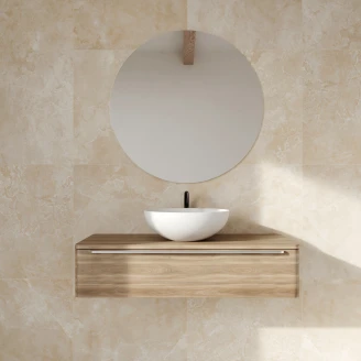 Gulvflis <strong>Torekov</strong>  Beige Matt 60x60 cm