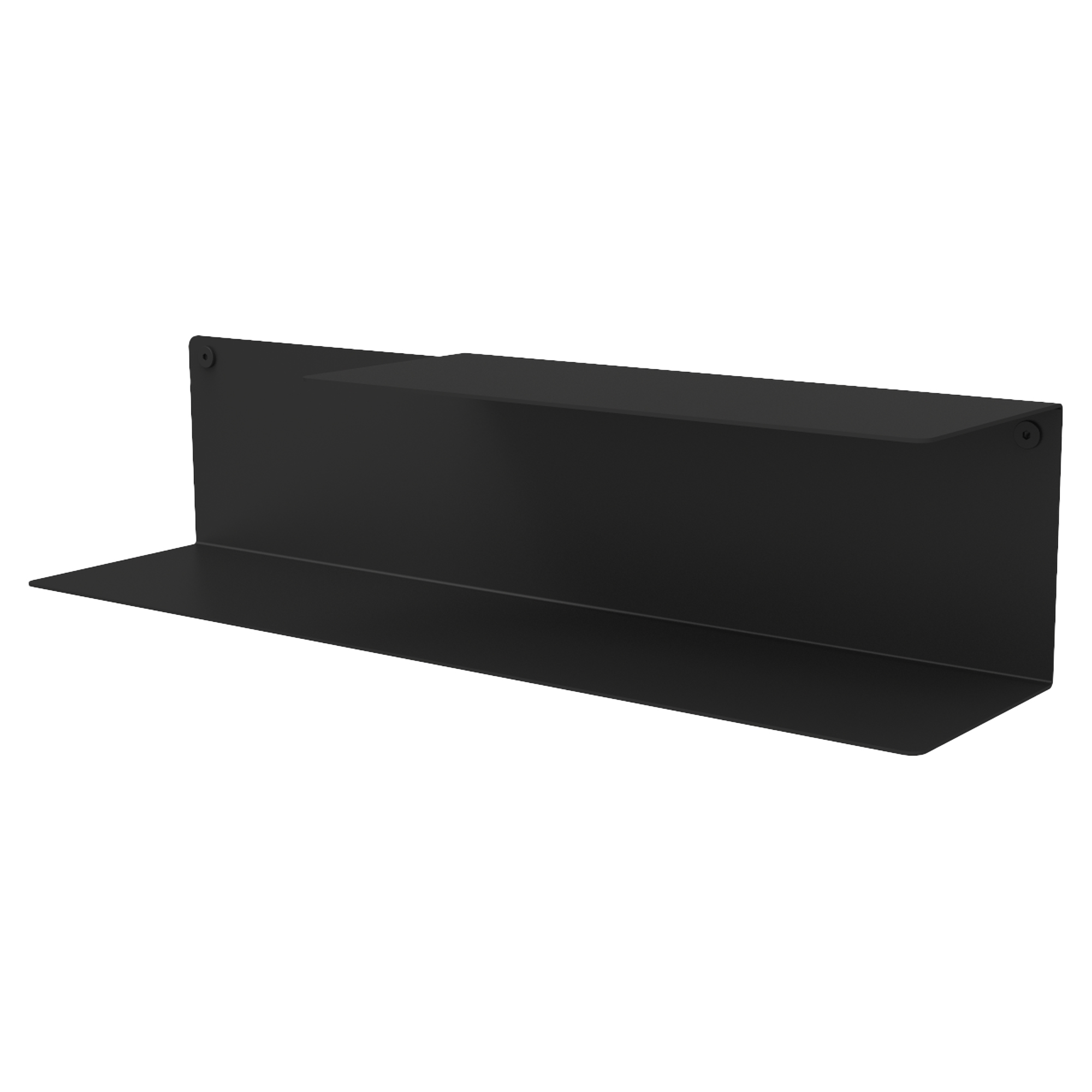 Hylle Sommardopp M 60x14 cm Svart Høyre