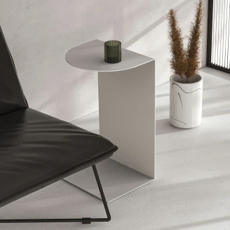 Sidebord <strong>Sommardopp</strong>  Hvit 37x60 cm