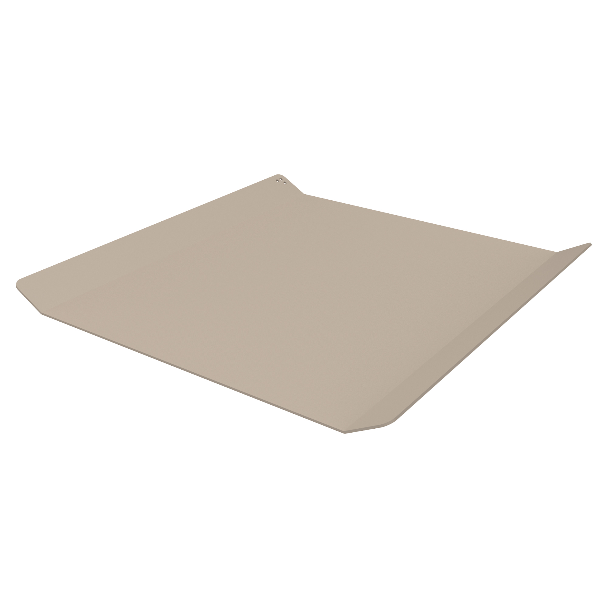 Serveringsbrett Sommardopp L 37x37 Beige