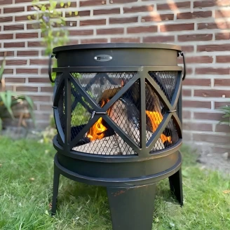 <strong>Heat</strong>  Ildskål Eldfat Brons Mat