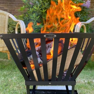 <strong>Heat</strong>  Ildkurv Skal Sort Mat