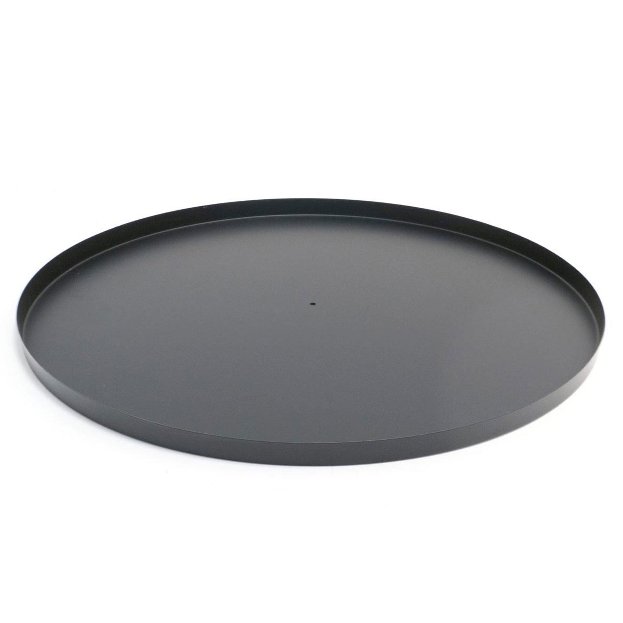 Heat Baseplate Rund 50 cm Sort Matt
