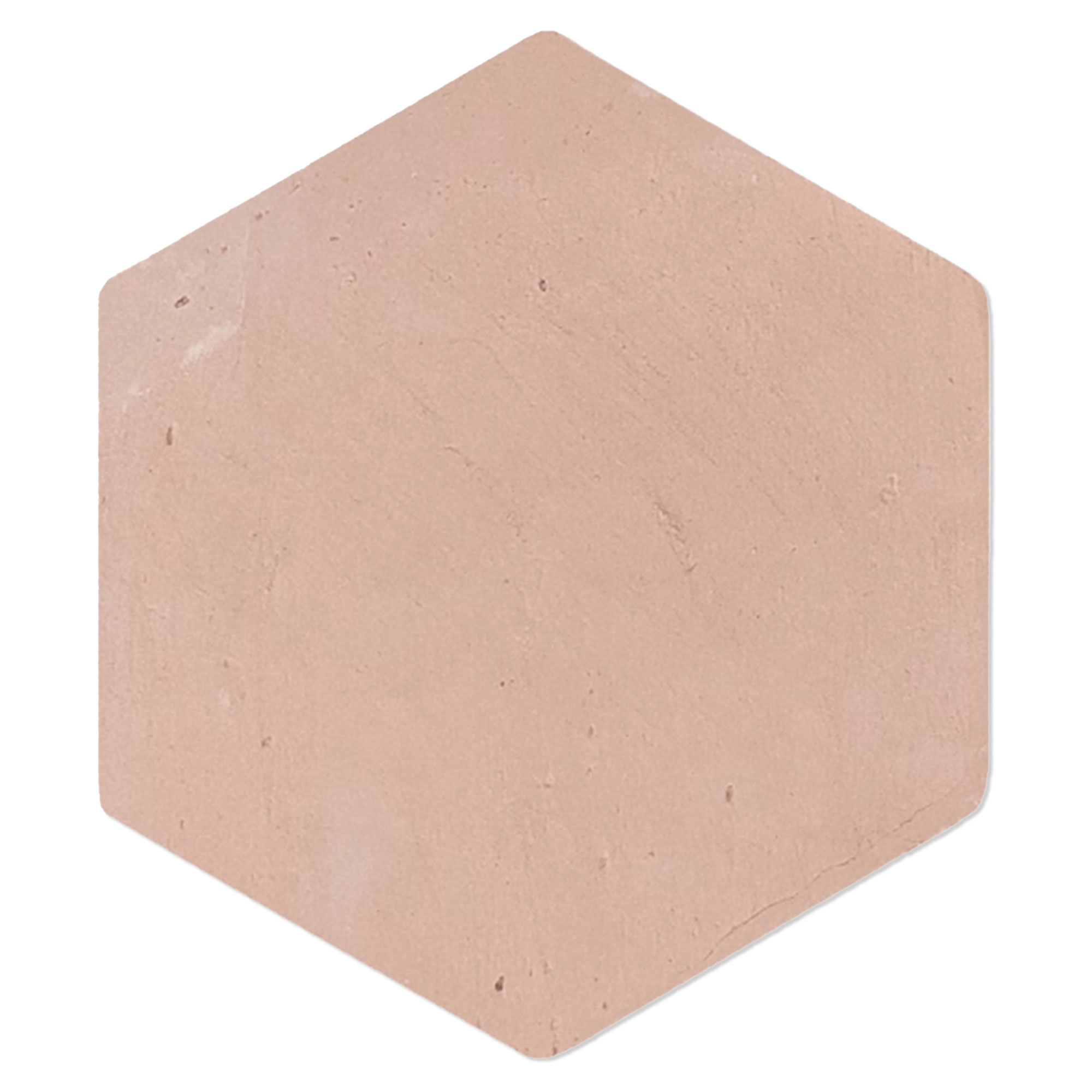Alteret Håndlaget Sekskant Veggflis Natural Terracotta 10x10 cm
