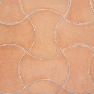 Alteret Håndlaget Cartago Gulvflis <strong>Natural Terracotta</strong>  29x20 cm